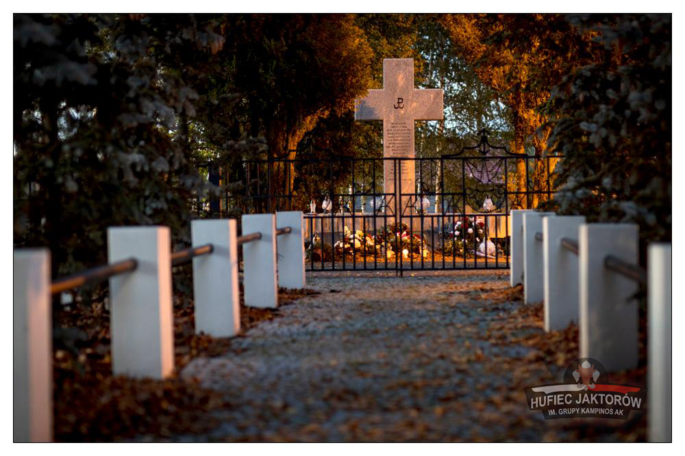 Zdjęcie: Wszystkich Świętych - Warta honorowa harcerzy na Cmentarzu Wojennym Żołnierzy Armii Krajowej 