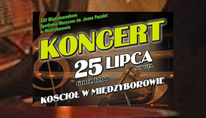 Zdjęcie: XXV Międzynarodowe Spotkania Muzyczne