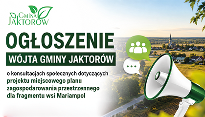 Zdjęcie: Konsultacje społeczne projektu miejscowego planu zagospodarowania przestrzennego