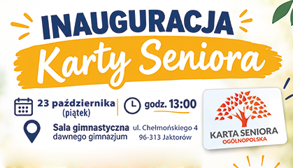 Zdjęcie: Inauguracja Karty Seniora