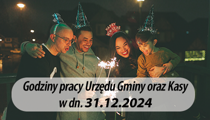 Zdjęcie: Godziny pracy Urzędu Gminy oraz Kasy