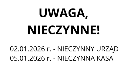 Zdjęcie: UWAGA, NIECZYNNE!