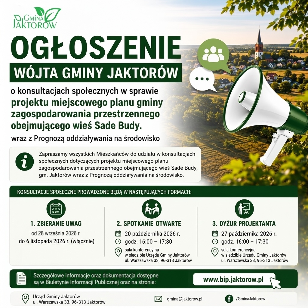 Zdjęcie: Konsultacje społeczne projektu miejscowego planu zagospodarowania przestrzennego
