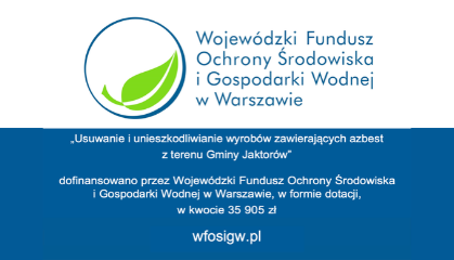 Zdjęcie: Zawarcie umowy z Wojewódzkim Funduszem Ochrony Środowiska i Gospodarki Wodnej w Warszawie